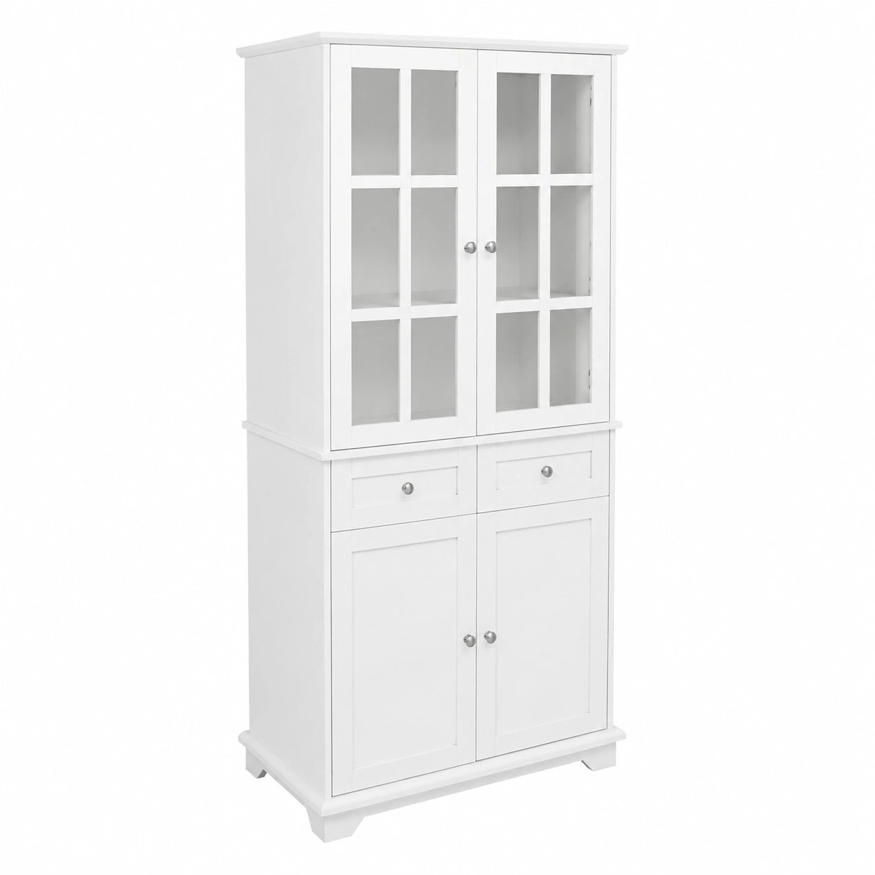 Armoire, avec rangement, avec tiroirs, avec portes, 75 x 40 x 175 cm, coloris blanc, pour la chambre