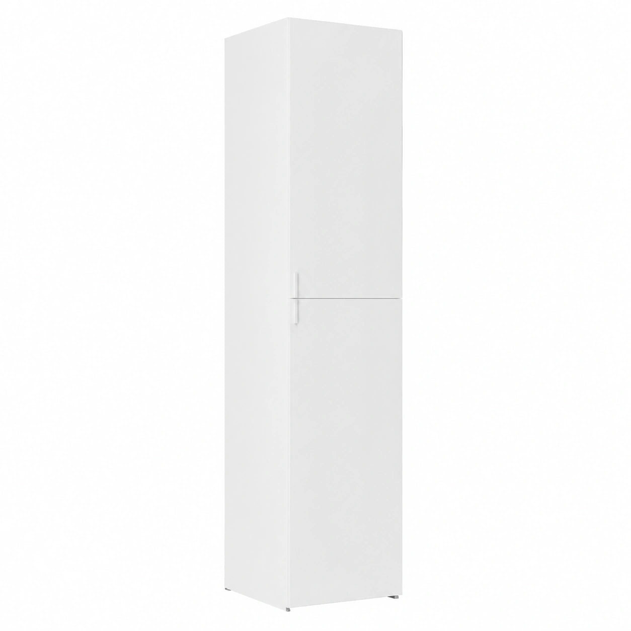 Buffet, coloris blanc, 45 x 42,5 x 185 cm, pour la salle à manger ou le salon