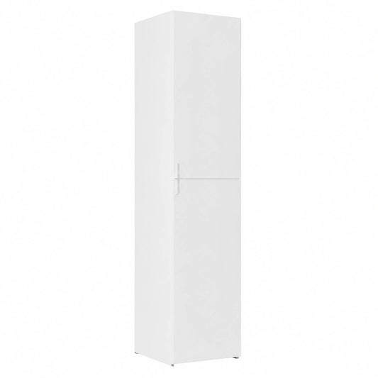 Buffet, coloris blanc, 45 x 42,5 x 185 cm, pour la salle à manger ou le salon