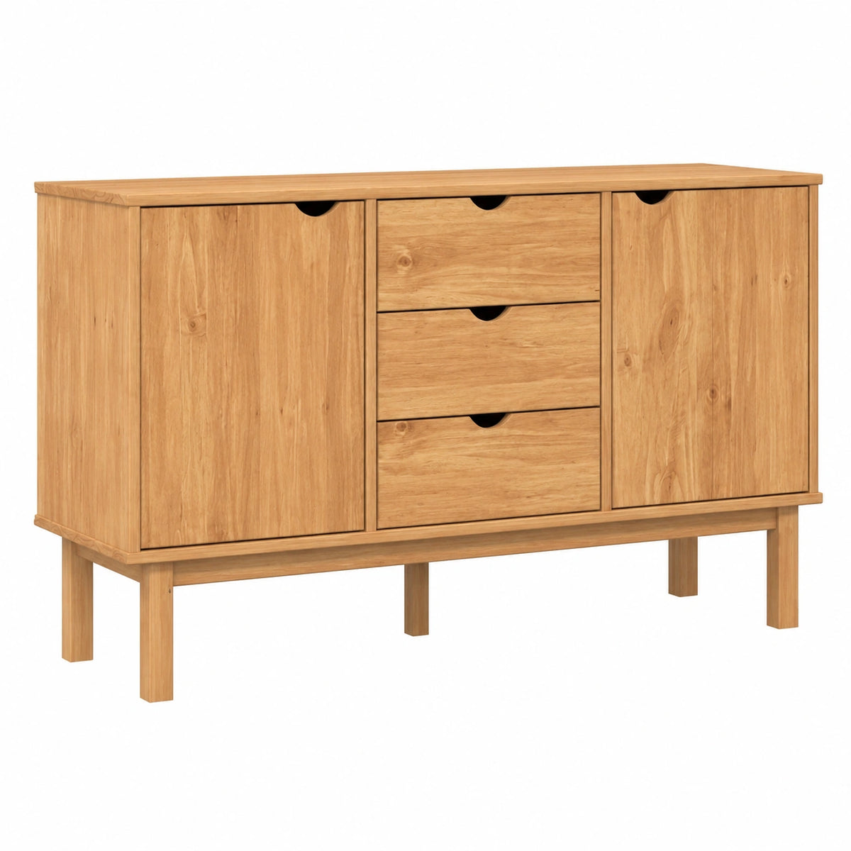 Armoire, avec rangement, en bois massif, 113,5 x 43 x 73 cm, pour la chambre