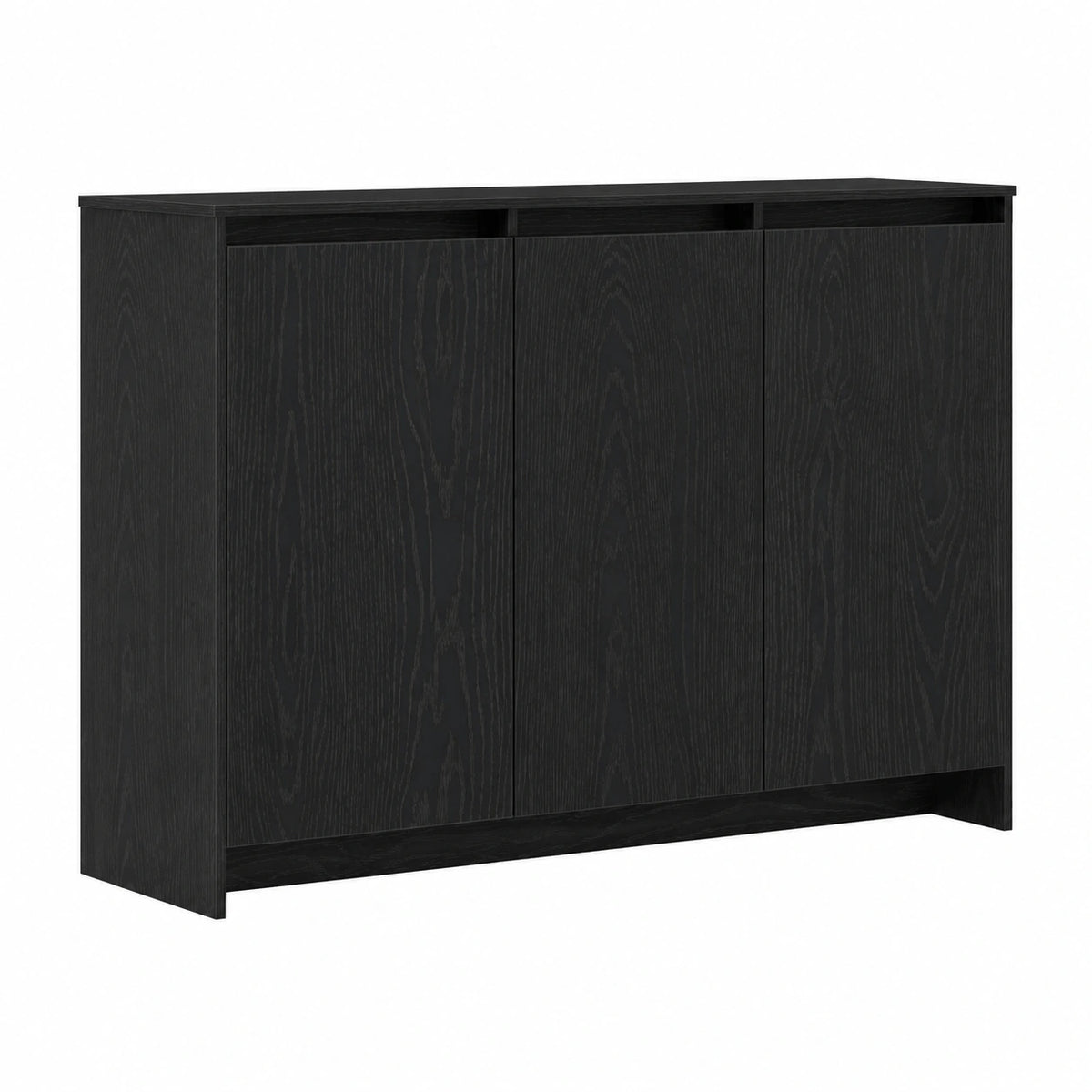 Meuble d’appoint, coloris noir, 102 x 29,5 x 75 cm, pour le salon ou la chambre