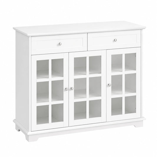 Armoire, avec rangement, avec tiroirs, avec portes, coloris blanc, 119 x 40 x 90 cm, pour la chambre
